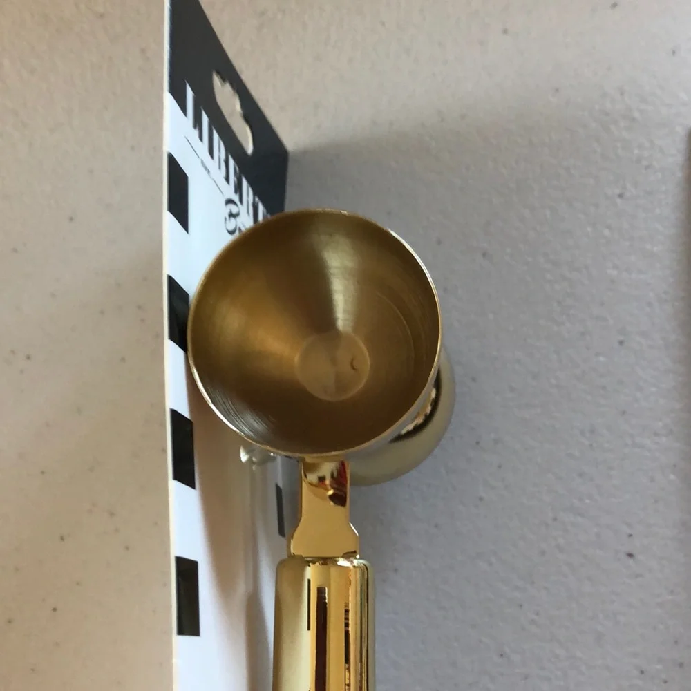Liberty Bar Gold Double Cocktail Jigger & Strainer set